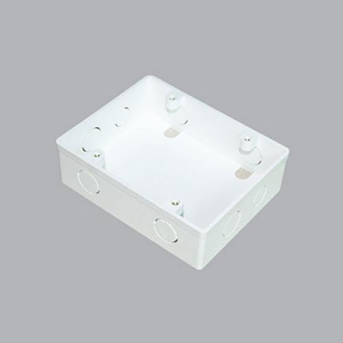 Hộp nhựa âm tường dùng cho 2 mặt đơn MPE A157ND